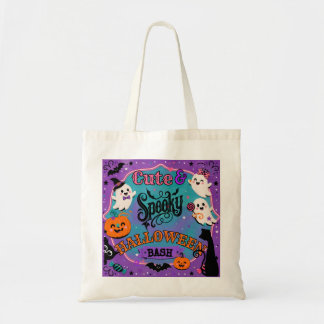 Sac à friandises Halloween mignon et effrayant