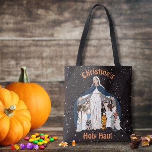 Sac à friandises rétro pour Halloween La Nuit étoi