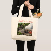 Sac à goélands à bec rouge et chicks par RoseWrite (Devant (produit))