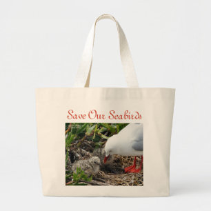 Sac à goélands à bec rouge et chicks par RoseWrite