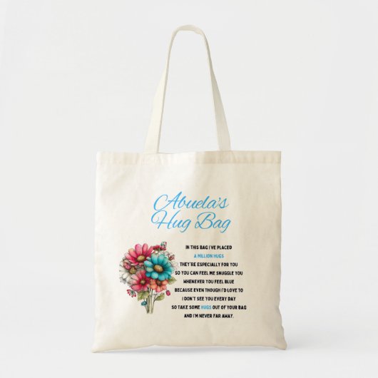 Sac à hug Abuela (à l'unité) (Devant)