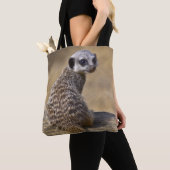 Sac à impression bébé suricate (De près)