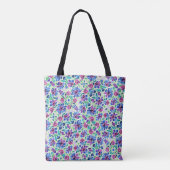 Sac à impression de motif floral abstrait (Dos)