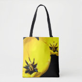 Sac à impression de tulipe jaune partout (Devant)