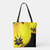 Sac à impression de tulipe jaune partout (Dos)