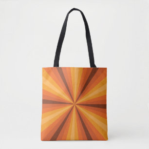 Sac à impression orange illusion d'optique