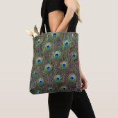 Sac à impression paon partout (De près)