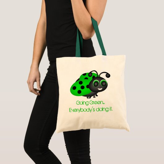 Sac à Ladybug vert (Devant (produit))