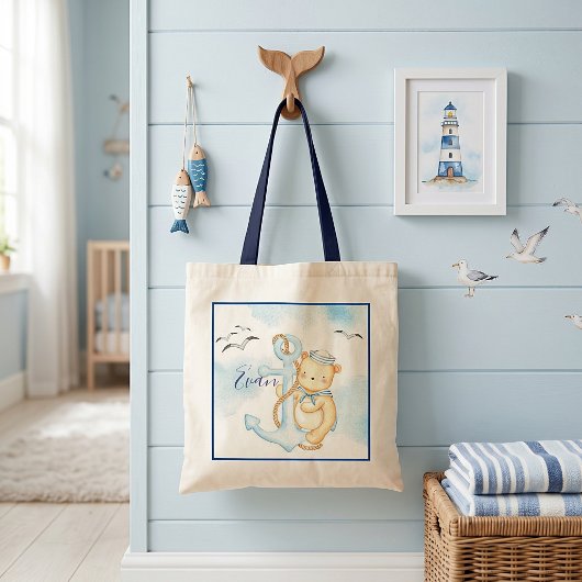 Sac à langer bébé ours marin mignon