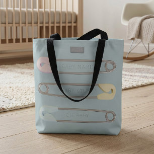 Sac à langer moderne pour bébé garçon avec épingle