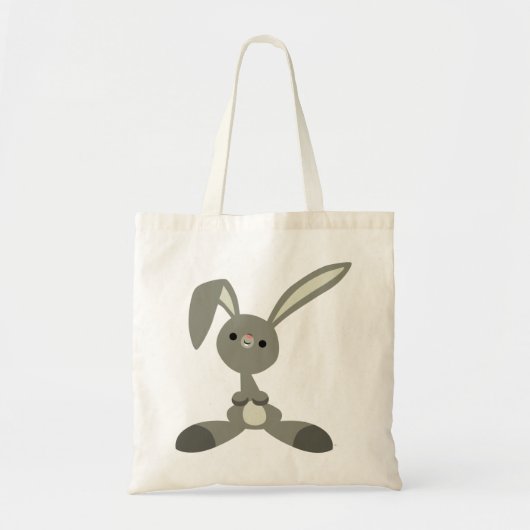 Sac à lapin de caricature Curieux (Devant)