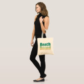 SAC À LETTRE GRAPHIQUE DE LA PLAGE (Devant (modèle))