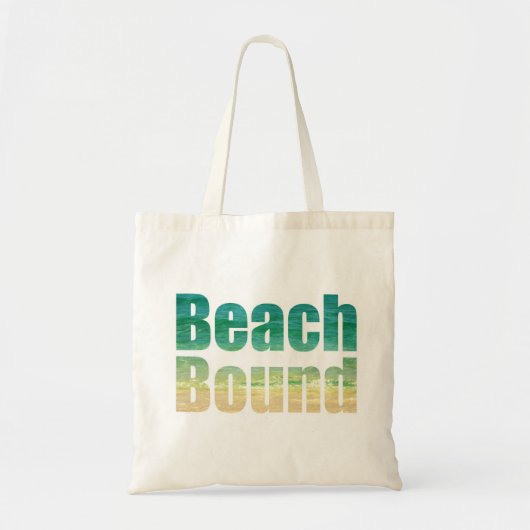 SAC À LETTRE GRAPHIQUE DE LA PLAGE (Devant)