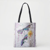 Sac à libellules d'aquarelle (Devant)