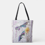 Sac à libellules d'aquarelle (Dos)