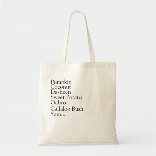 Sac à Liste de Marché (Devant)