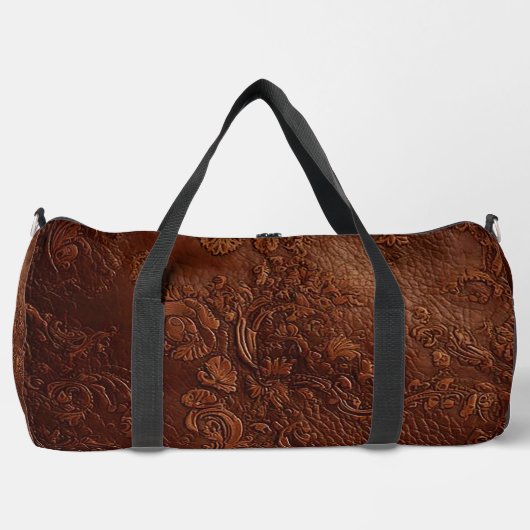 Sac à lunettes de voyage en cuir Brown polyvalent (Recto)