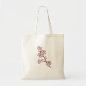 Sac à main à fleurs rose branchées de printemps (Devant)