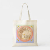 Sac à main Angel Wing Serenity Prayer (Dos)