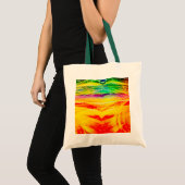 Sac à main araignée astronomique abstraite. (Devant (produit))