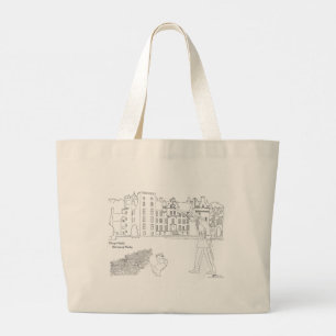 Sac à main archer et chien écossais du château d'A