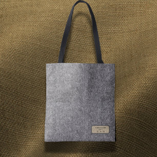 Sac à main archiviste en tweed à chevrons personna