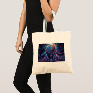 Sac à main attrape-rêves psychédélique