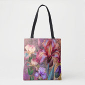 Sac à main aux iris colorés (Devant)
