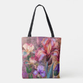Sac à main aux iris colorés (Dos)