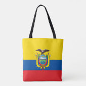 Sac à main avec drapeau de l'Équateur (Dos)