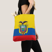 Sac à main avec drapeau de l'Équateur (De près)