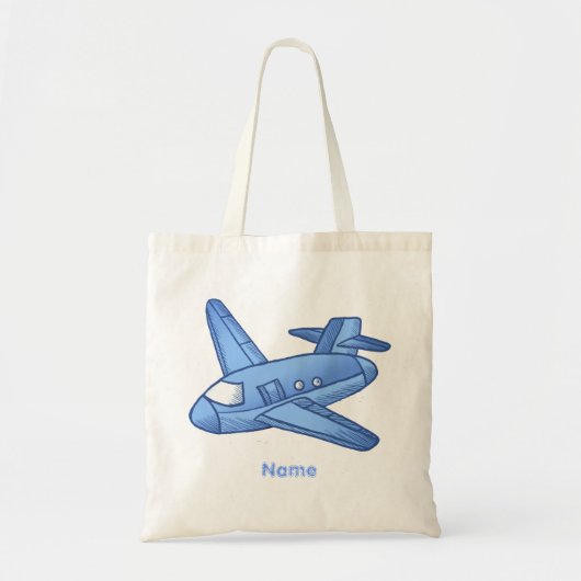 Sac à main avion bleu clair (Devant)