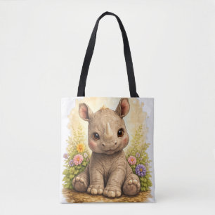 Sac à main bébé rhinocéros mignon Kawaii Animal