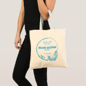 Sac à main bleu confortable dauphin (Devant (produit))