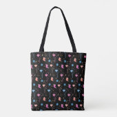 Sac à main "Blooming Into Butterfly & Hearts" (Dos)