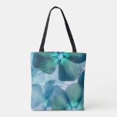 Sac à main botanique bleu-vert pour la mariée (Dos)