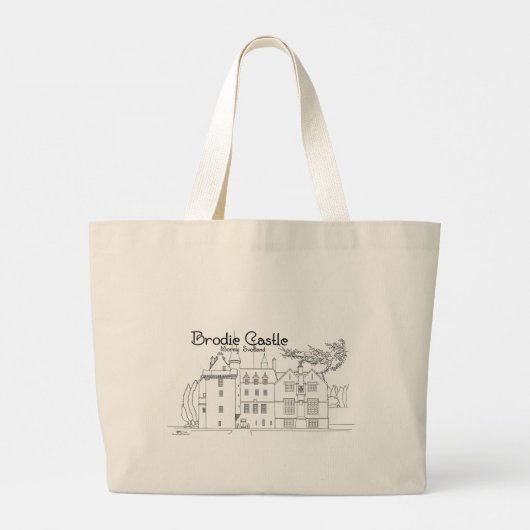 Sac à main Brodie Castle, Moray, Écosse (Dos)