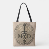 Sac à main Caduceus MD Docteur (Dos)