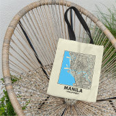 Sac à main carte de Manille, Philippines