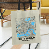 Sac à main carte de Rotterdam, Pays-Bas