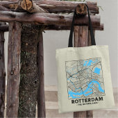 Sac à main carte de Rotterdam, Pays-Bas