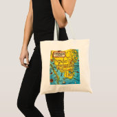 Sac à main carte de St-Pétersbourg (Devant (produit))