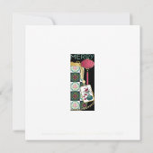 Sac à main carte plate de vacances Mah Jongg (Dos)