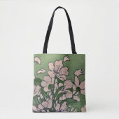 Sac à main cascade de fleurs roses (Devant)
