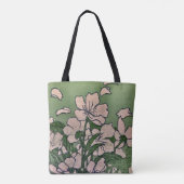 Sac à main cascade de fleurs roses (Dos)