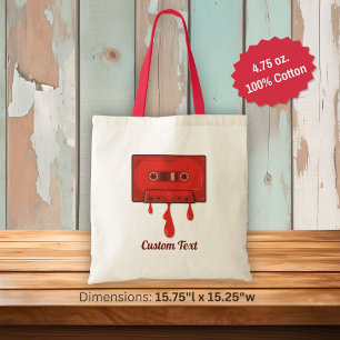 Sac à main cassette cœur rouge