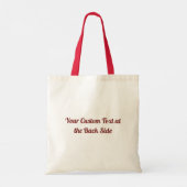 Sac à main cassette cœur rouge (Dos)