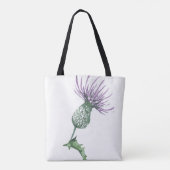 Sac à main Chardon en Fleur (Dos)