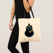 Sac à main chat Halloween (Devant (produit))