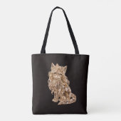 Sac à main chat mignon cristal scintillant Luxe do (Dos)